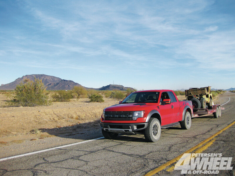 Red Pickup Truck — Open
