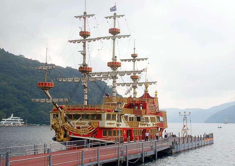 Red Pirate Ship
