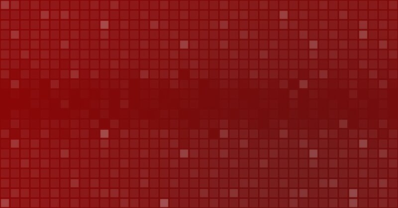 red pixel grid background