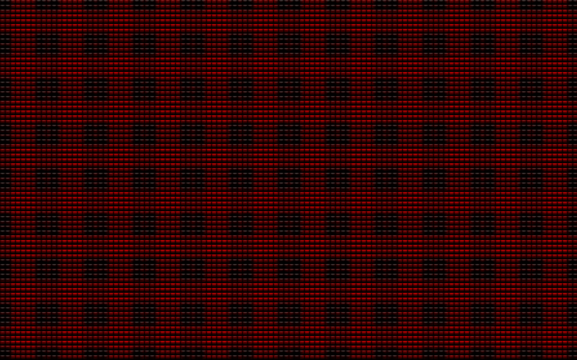 red pixel grid pattern