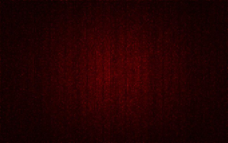 Red Pixelated Pattern
