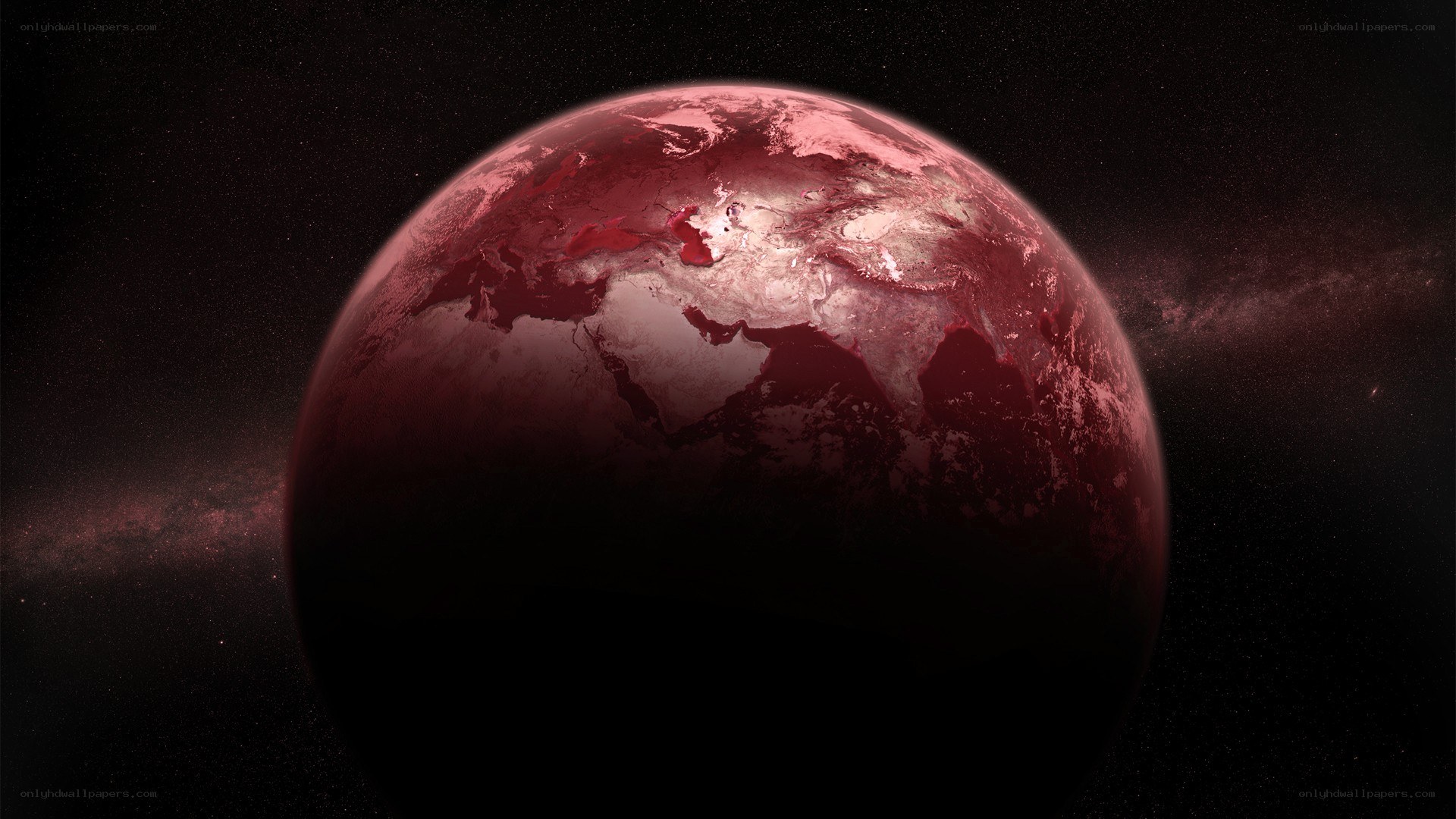 Red planet Earth