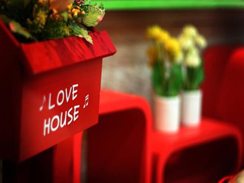 Red Planter Box