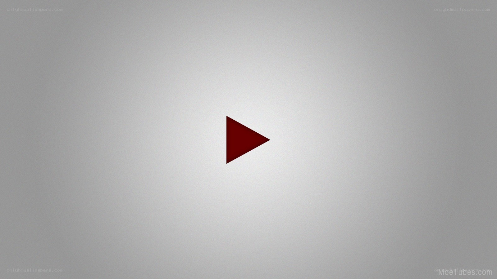 red play button on gray