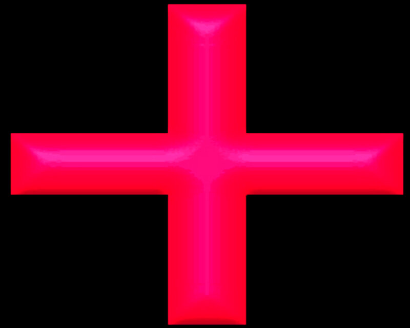 Red Plus Sign