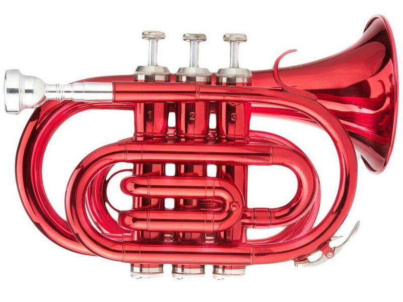 Red Pocket Trumpet