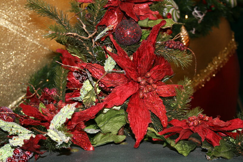 Red Poinsettia Arrangement