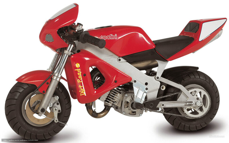 Red Polini Dirt Road S motorcycle