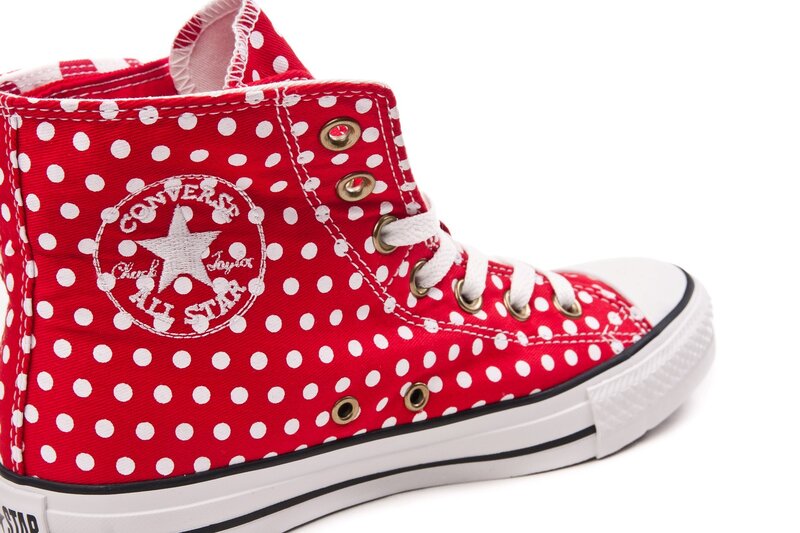 Red Polka Dot Sneaker