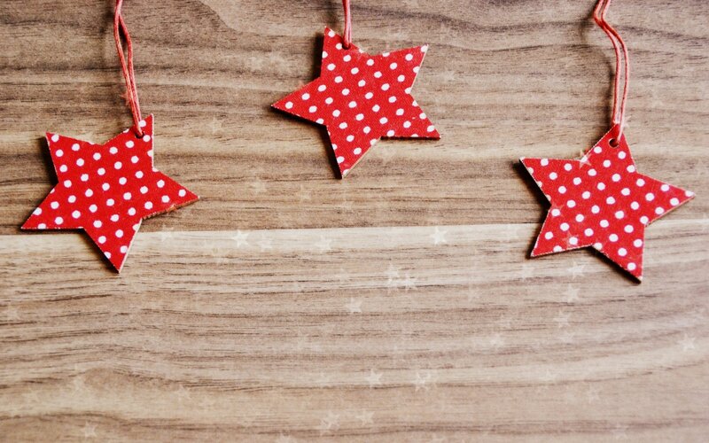 Red Polka Dot Stars