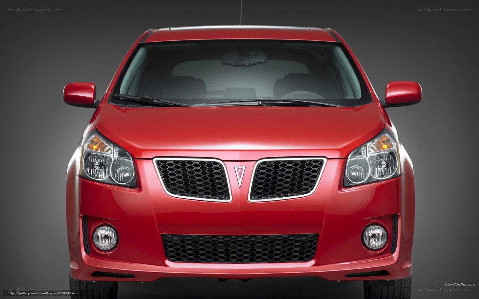 Red Pontiac G5 front view