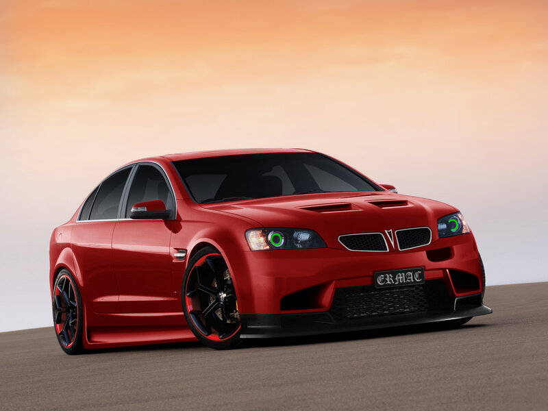 Red Pontiac G8 Concept