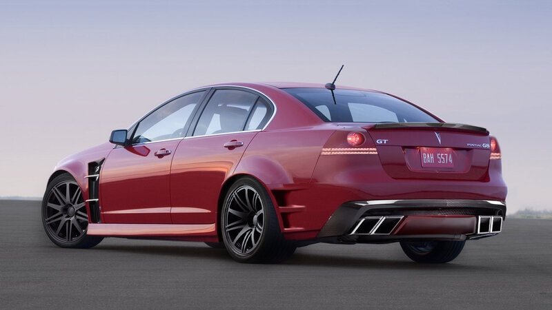 Red Pontiac G8 Gt