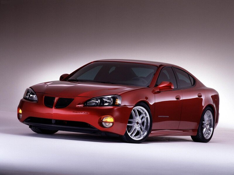 Red Pontiac Grand Prix