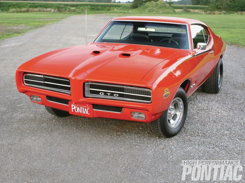 Red Pontiac Gto — Calm, Afternoon