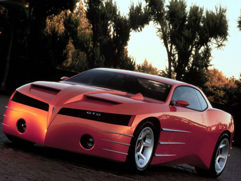Red Pontiac GTO Concept Car