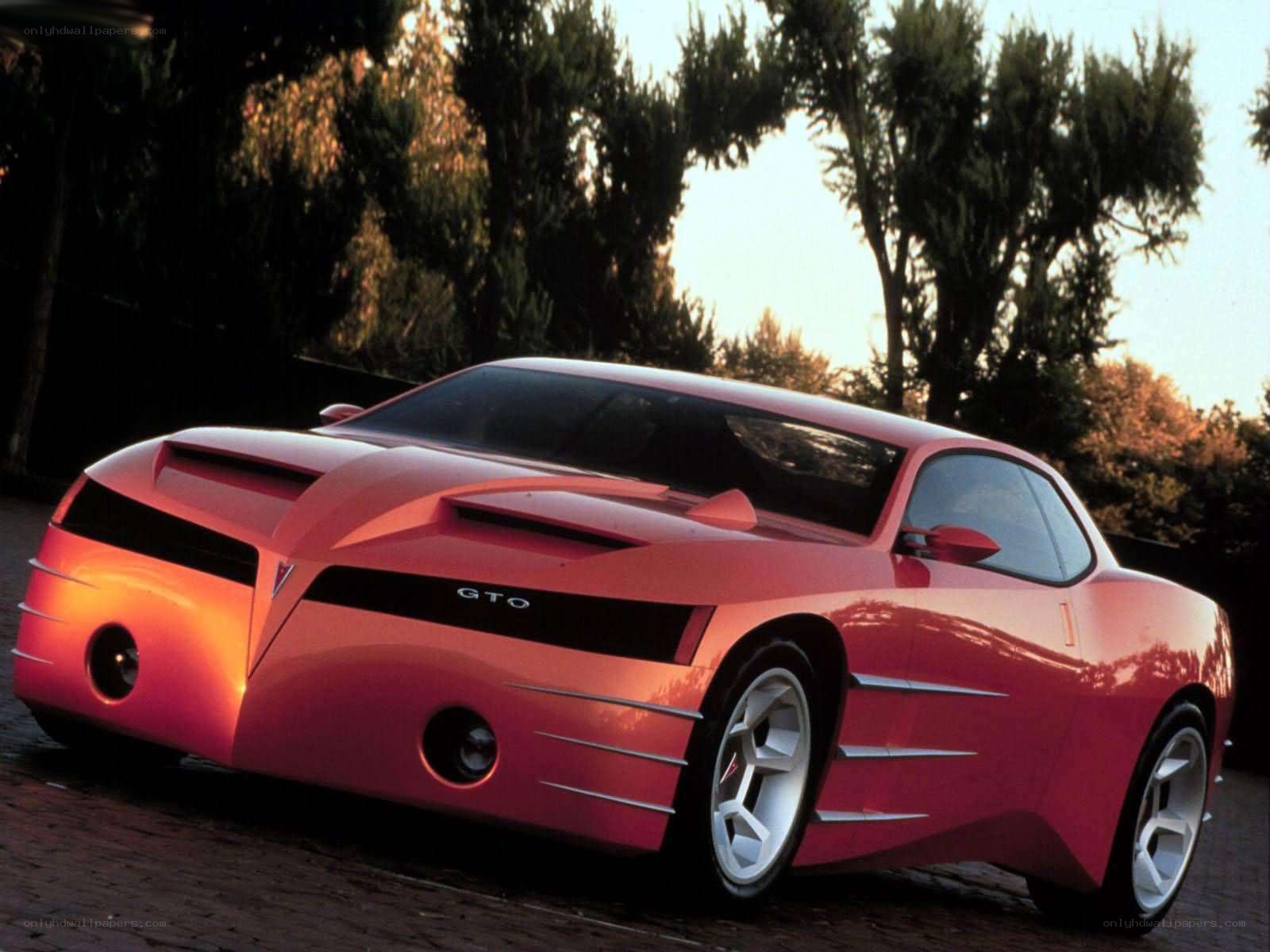 Red Pontiac GTO Concept Car