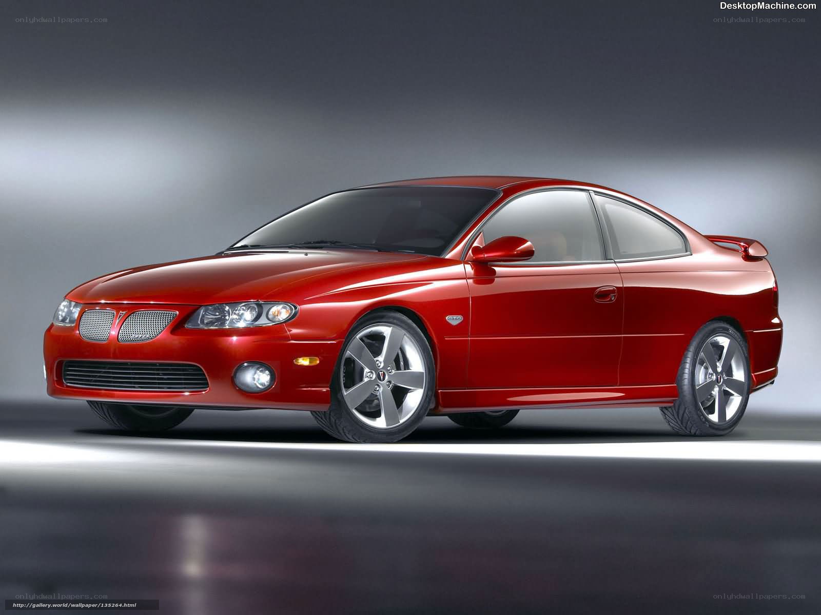 Red Pontiac GTO Coupe