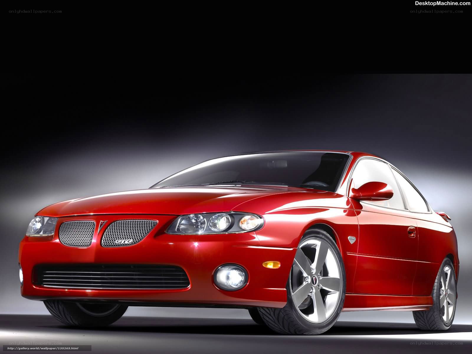 red pontiac gto coupe