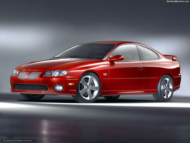 Red Pontiac Gto Coupe — Dramatic, Photograph