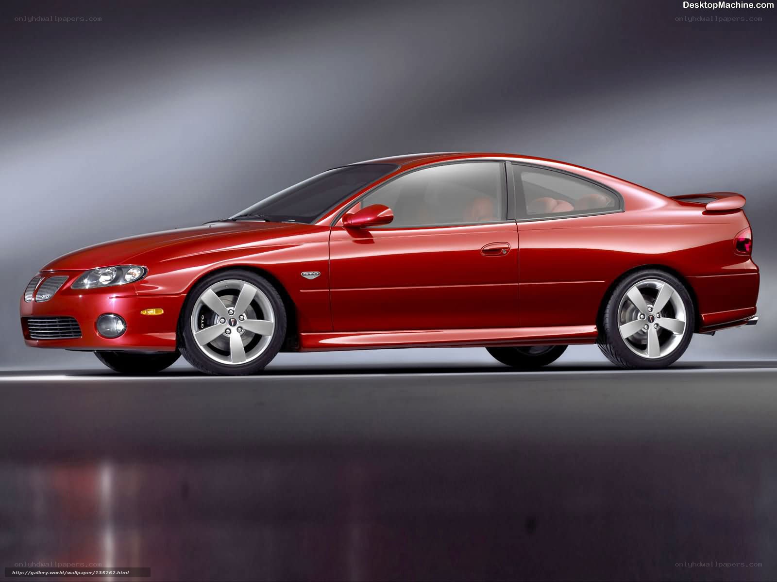 red pontiac gto coupe