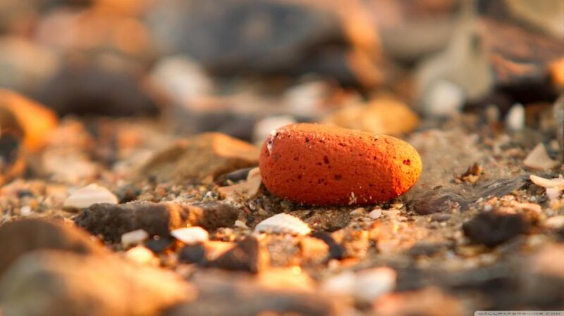 Red Porous Stone