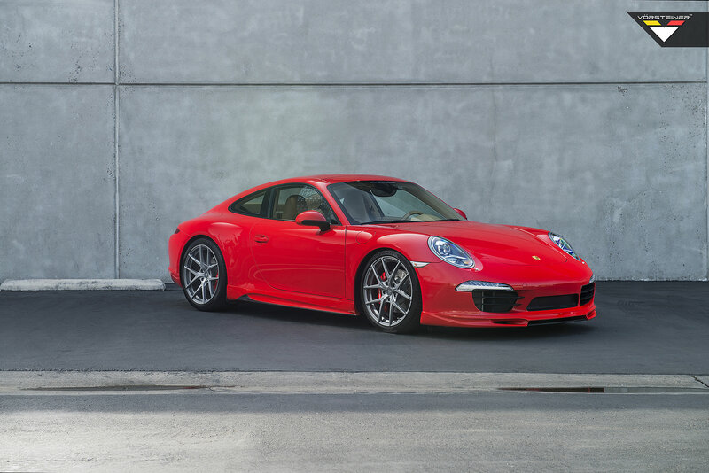 Red Porsche 911 Car