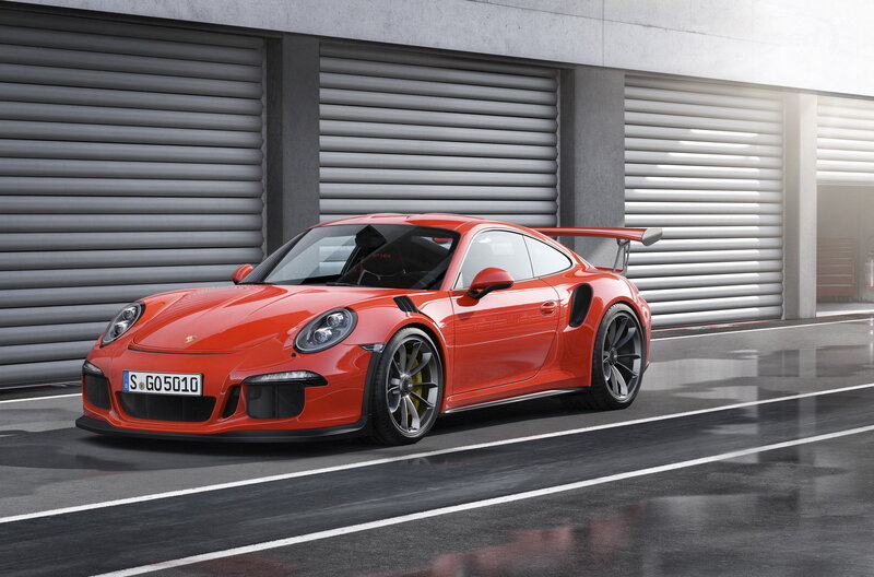 Red Porsche 911 Gt3 Rs — Dramatic