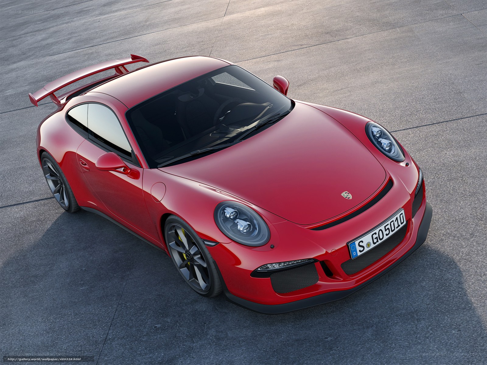 Red Porsche 911 GT3
