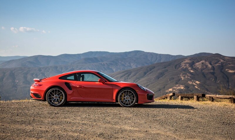 Red Porsche 911 Turbo — Serene