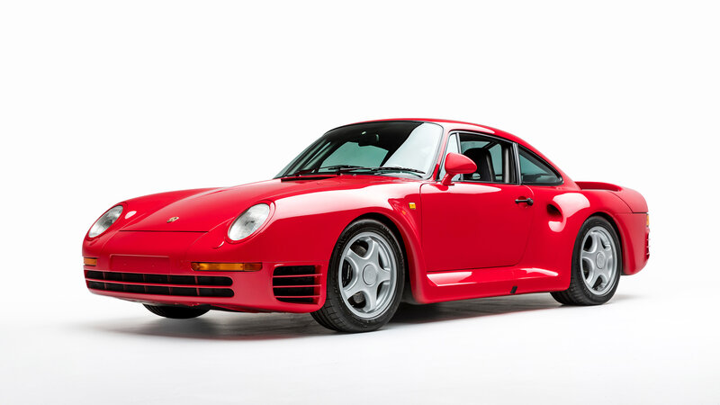 Red Porsche 959