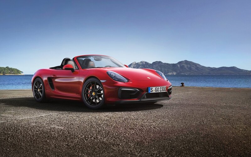 Red Porsche Boxster Gts — Serene