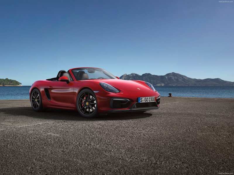 Red Porsche Boxster Gts