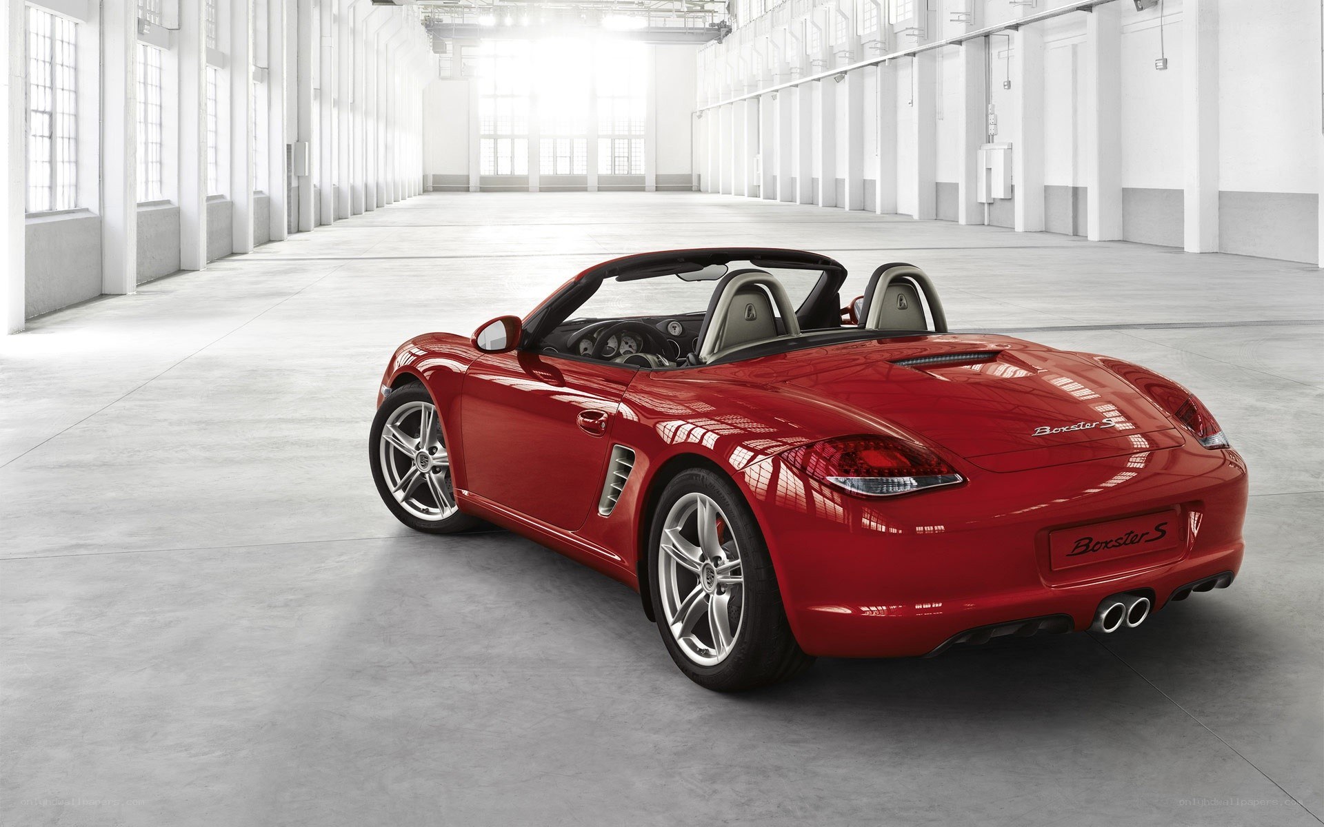 Red Porsche Boxster S