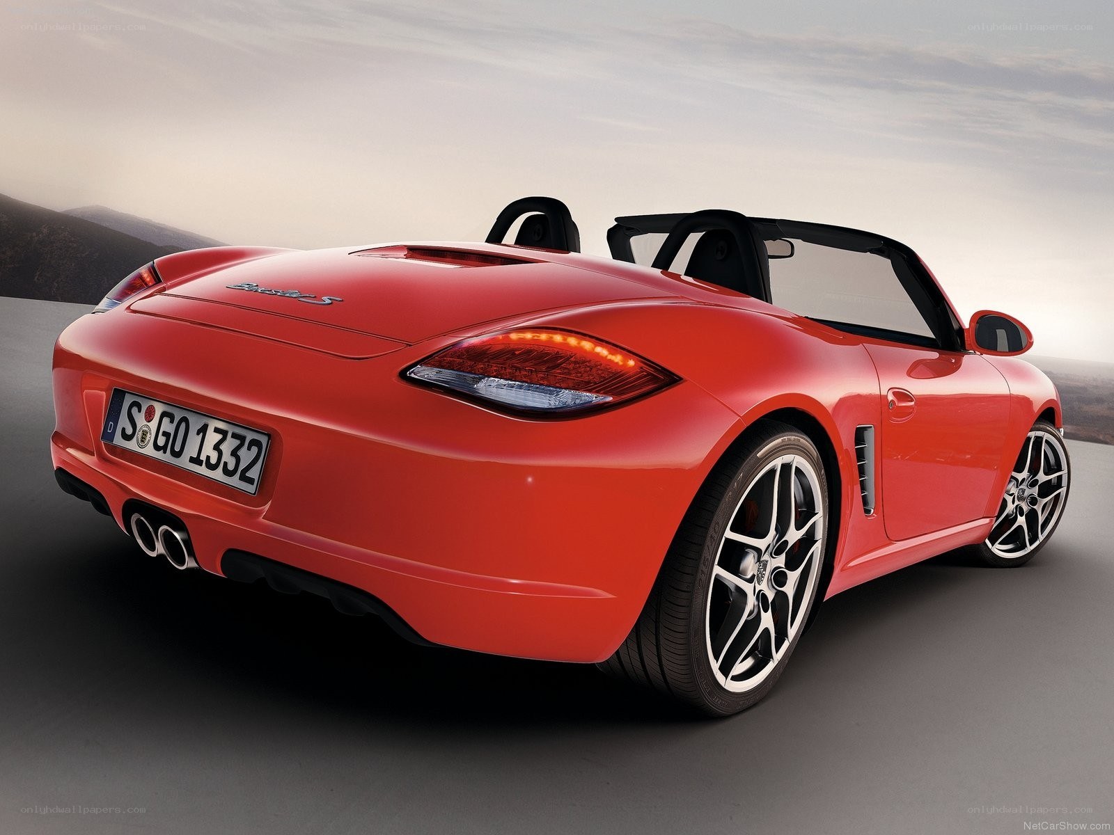 Red Porsche Boxster S