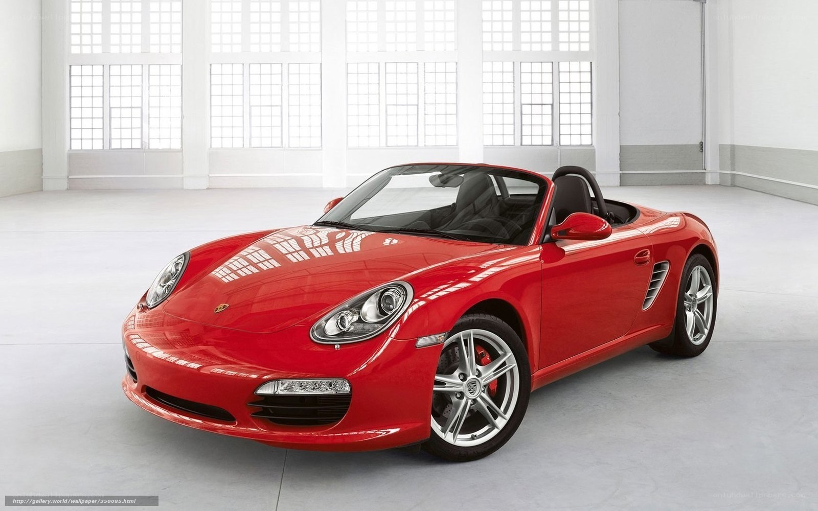 Red Porsche Boxster
