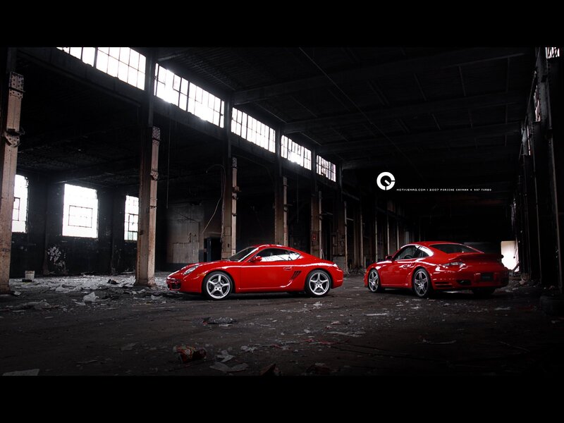 Red Porsche Cars