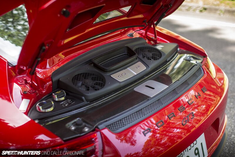 Red Porsche Gt3 Engine