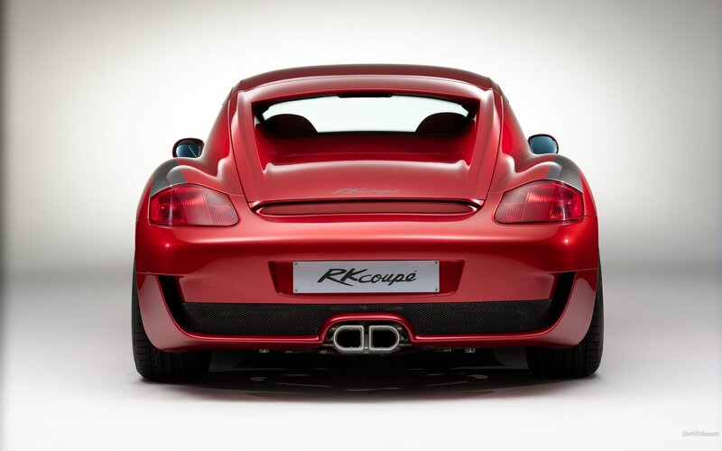 red porsche rkcoup