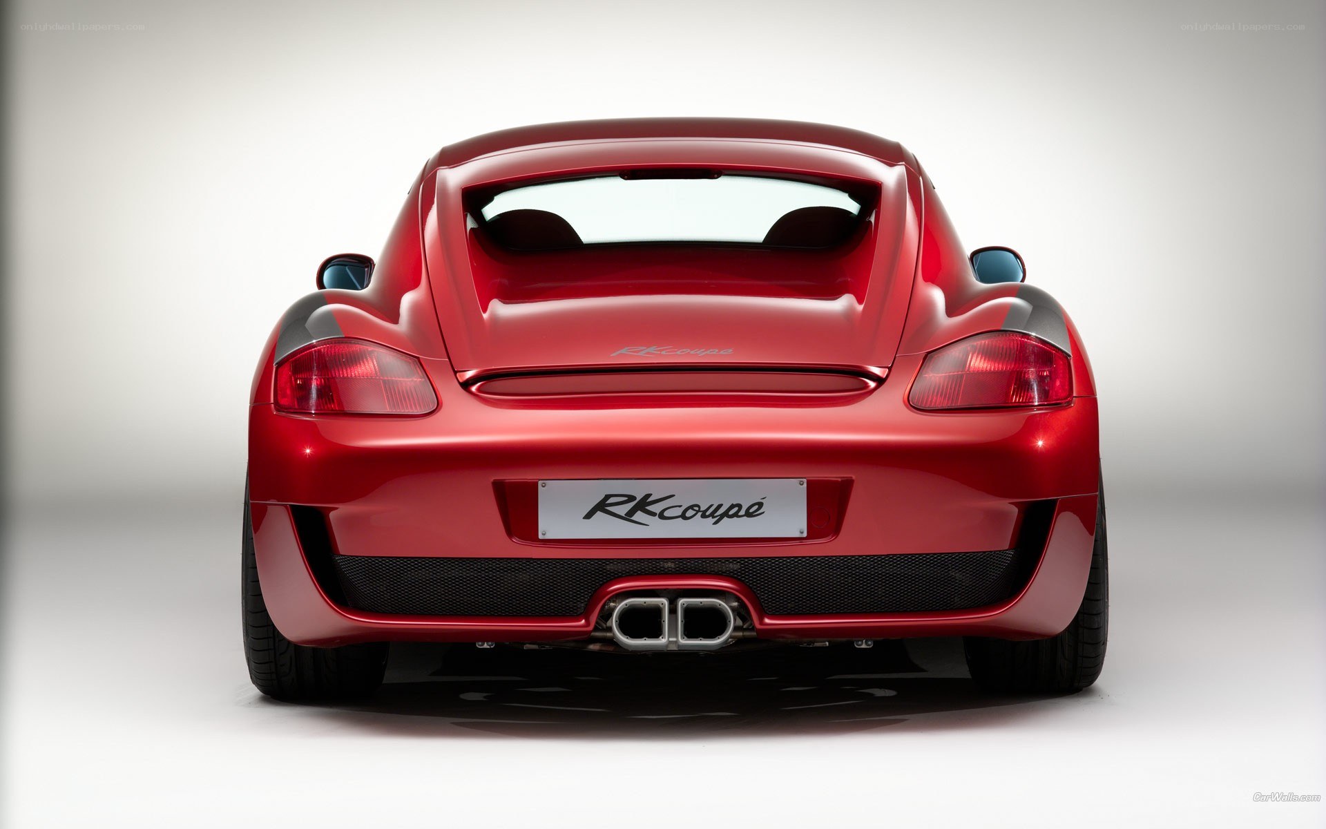 red porsche rkcoup
