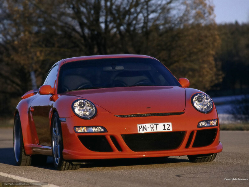 red porsche sports car