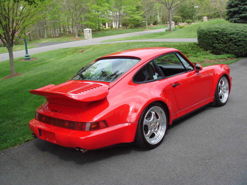 Red Porsche Turbo S