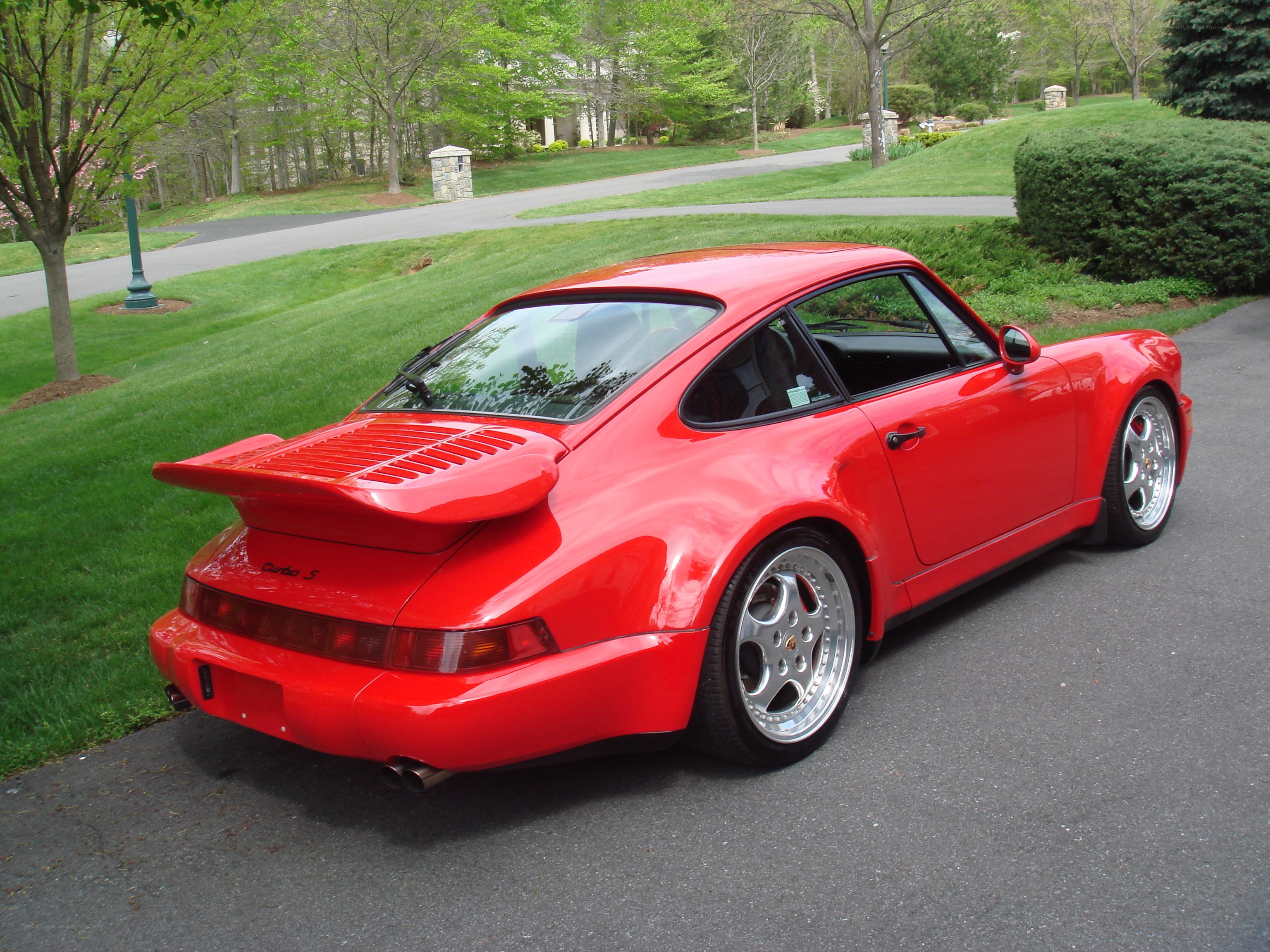 Red Porsche Turbo S