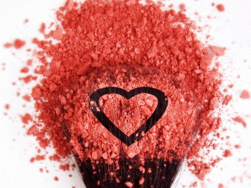 Red Powder Heart