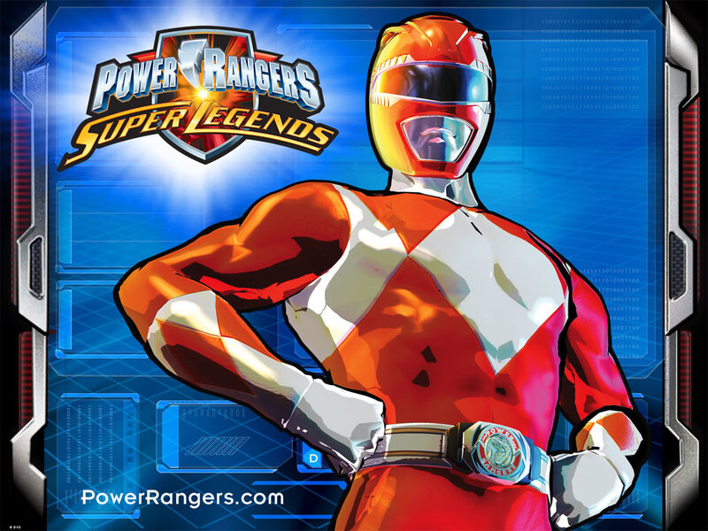 Red Power Ranger from Super Legends