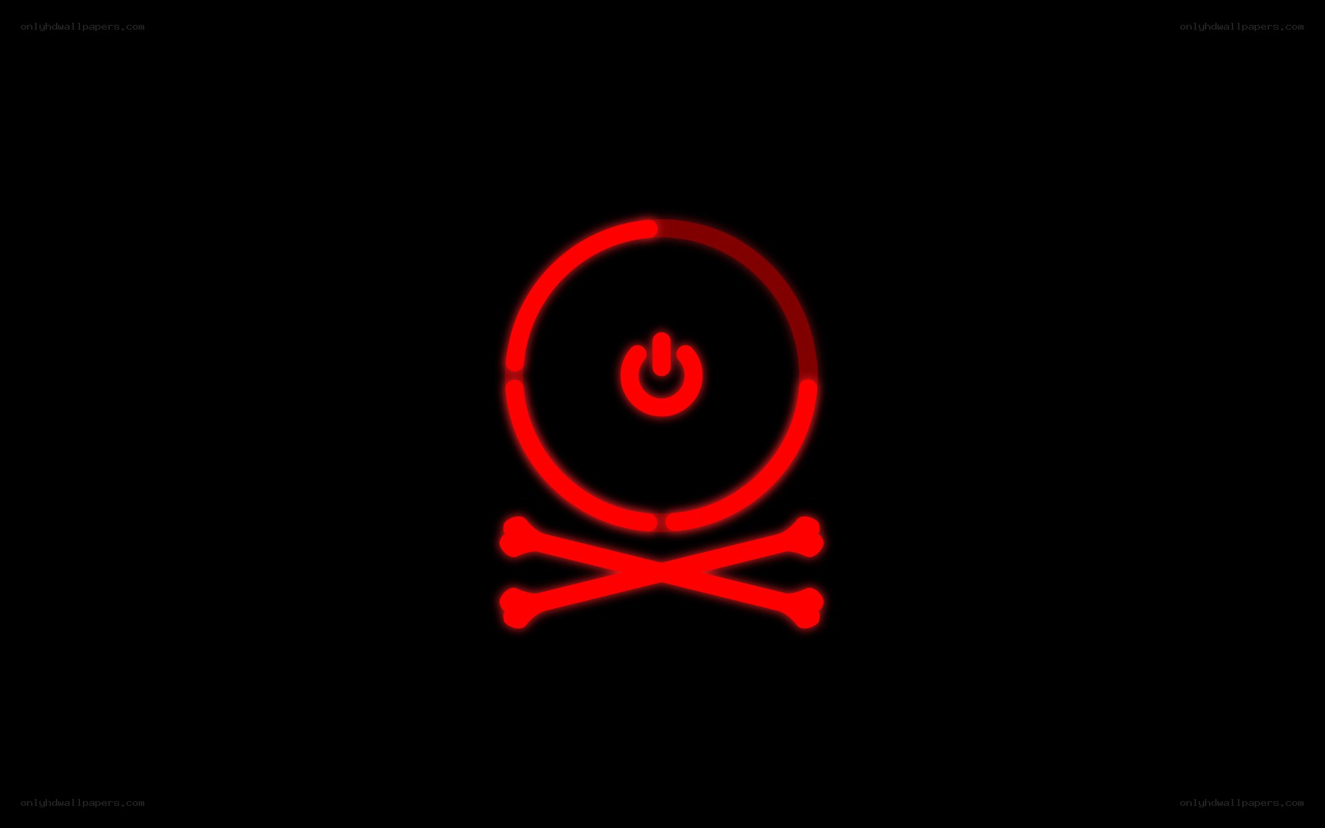 red power skull symbol