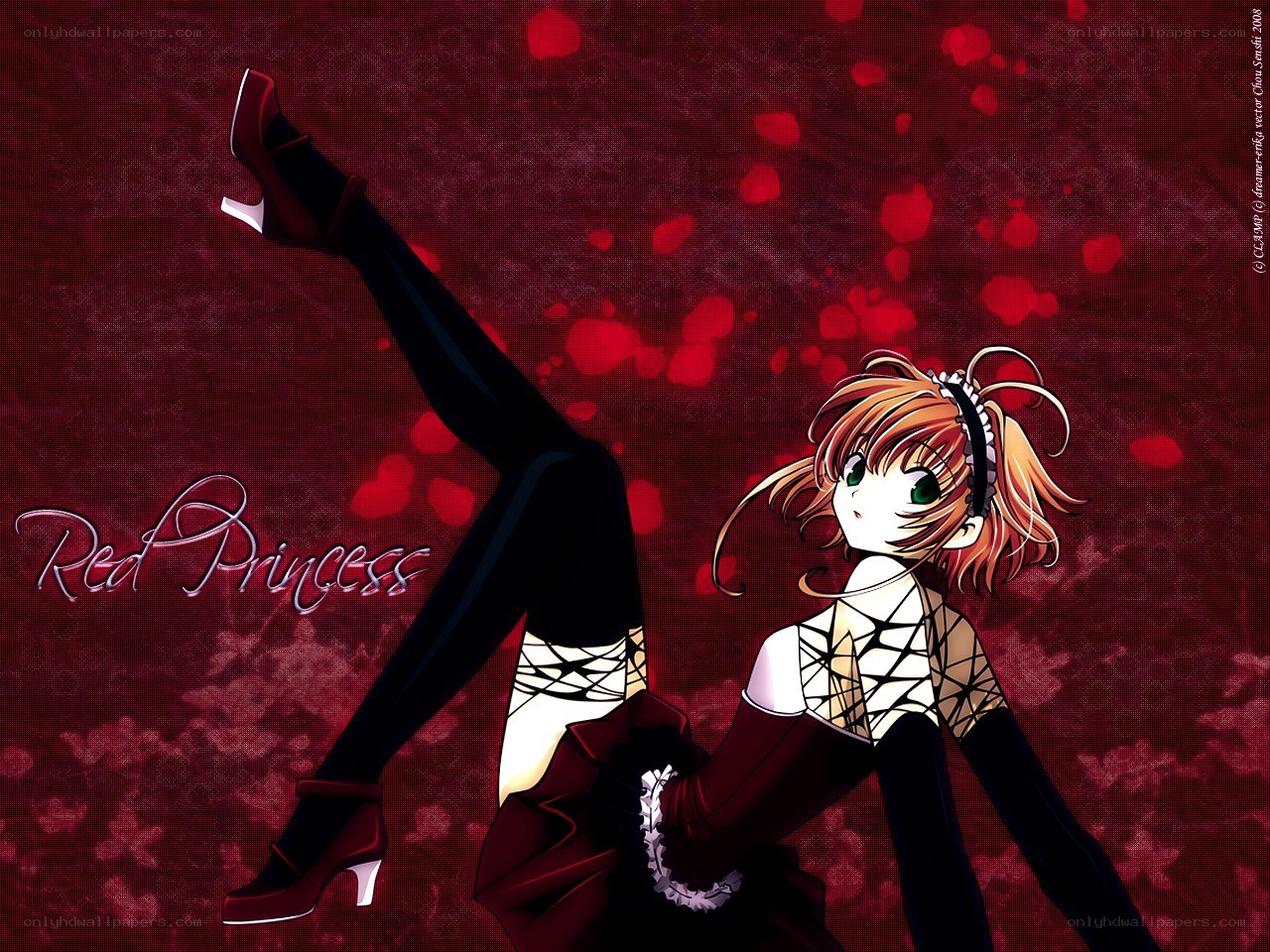 Red Princess anime art