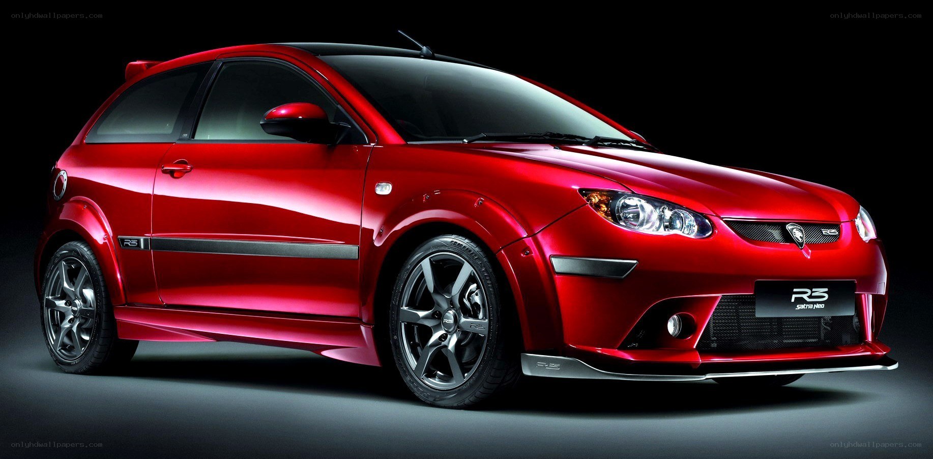 Red Proton Satria Neo R3