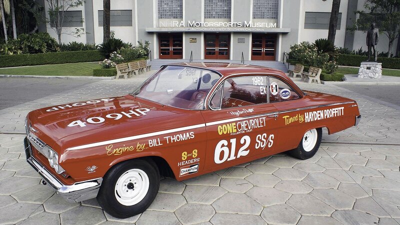 Red Race Car — Calm, Afternoon, Photograph, Museum Building