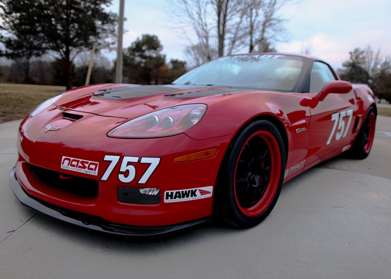 Red Race Car — Calm, Afternoon, Photograph, Number 757